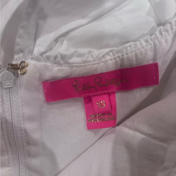 Lilly Pulitzer Colorblock Ruffle Top - Picture 3 of 3